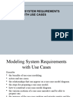 Modeling Requirements With Use Cases