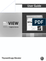 VIEW User V4 Manual - THYSSEN PDF