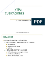 Icc2304 Ayudantía 1 - Cubicaciones - 1 - 2014