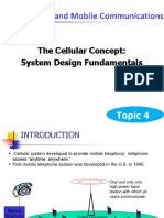 The Cellular Concept: System Design Fundamentals: Topic 4
