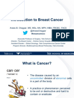 An Introduction To Breast Cancer