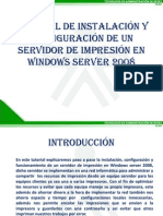 Tutorial Servidor de Impresion en Windows Server 2008