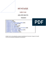 Syntaxe de L'ablatif