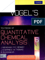 Vogel's Analytical PDF