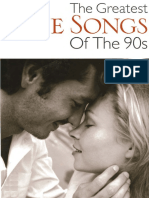 The Greatest Love Songs of The 90th