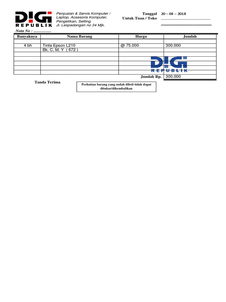 Nota Digi Republik