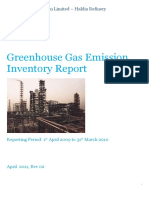 GHG Emission Inventory Report - Haldia Refinery