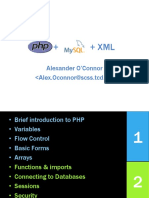 PHP + Mysql + XML: Alexander O'Connor