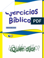 PRESENTACION Ejercicios Biblicos