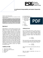 Esi Psig-1426-On The Correlation Between Isothermal Compressibility and Isobaric Expansivity-Presentation-Paper