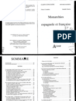 COSANDEY, POUTRIN (2001) Monarchies Espagnole Et Française