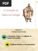 A Formação Do Reino de Portugal (1)