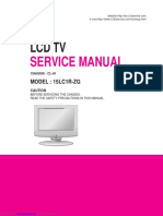 LG LCD TV SERVICE MANUAL 15lc1rzg