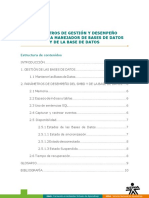 Parámetros de Gestión y Desempeño