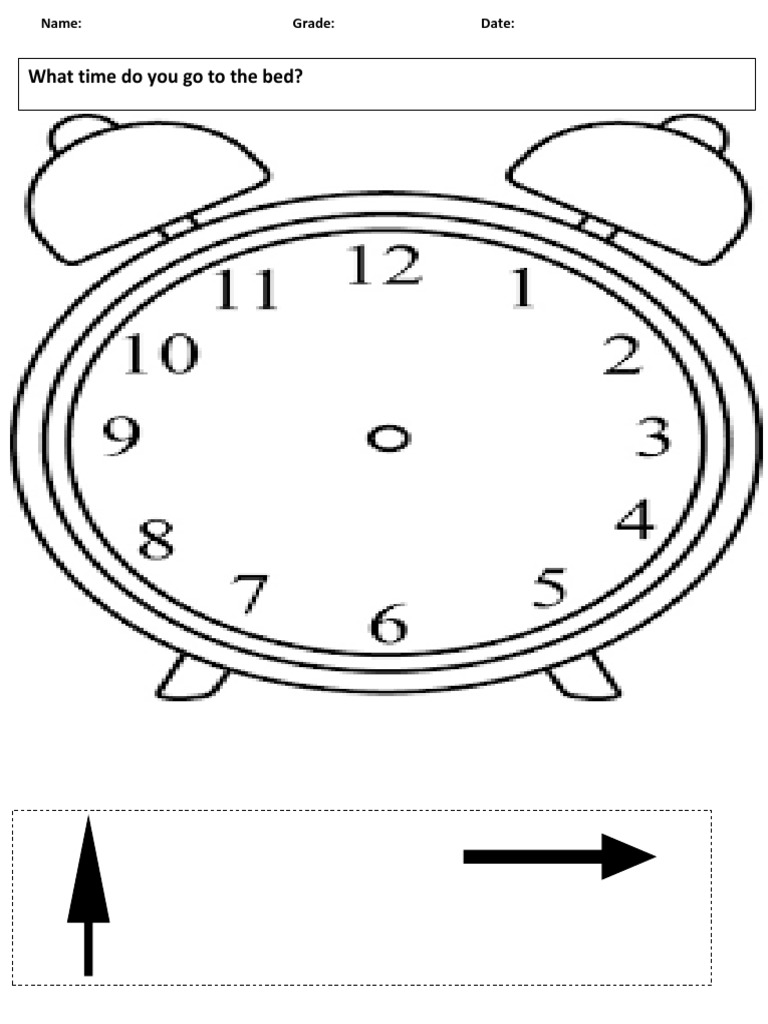 Worksheet Clock | PDF