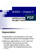 IE4503 - Chapter 5: Depreciation and Income Taxes