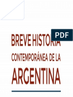 Breve Historia Contemporanea de La Argentina