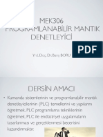 1 - PLC Dersi Hakkında