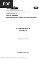 UNICEUB - Alianças Estratégicas