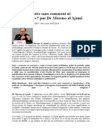 Peut-On Croire Sans Comment Ni Signification Par DR Moreno Al Ajamî