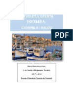 Estudi de L'oferta Hotelera