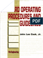 Standard Operating Procedures and Guidelines John Lee Cook Jr.