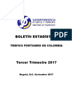 2017 Q3 Boletin Tercer Trimestre Superintendencia de Puertos y Transporte