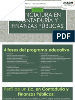 Campaña de Difusion, Licenciatura en Contaduría y Finanzas Públicas