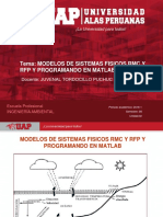 Modelos sistemas físicos RMC RFP Matlab