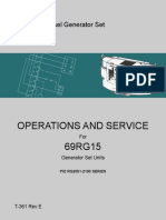 Operations and Service 69RG15: Diesel Generator Set