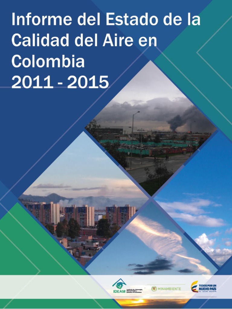 Informe Del Estado de La Calidad Del Aire en Colombia 2011-2015 Vfinal ...
