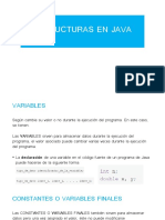 Estructuras en Java PDF