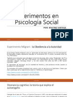 Experimentos Sociales