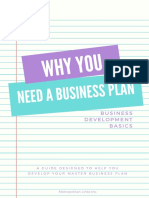 Why You Need A Business Plan