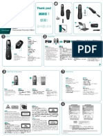 Wireless Presenter r800 Quick Start Guide PDF