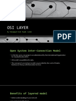 Osi Layer: by Muhammad Didi Majdi Saleh