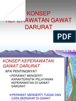 Konsep Keperawatan Gawat Darurat