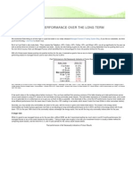 Managed Futures Performance Over The Long Term: September 20, 2010