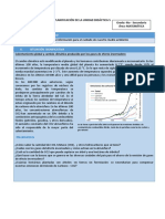 Matematica Planificacion de Aprendizaje