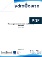 Discharge Measurement Methods For Streams (En)