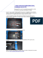 Cómo Cambiar - Quitar Samsung R458 R408, R410, R453, R460 Ventilador de La CPU