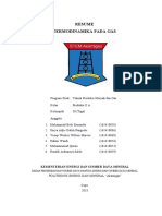 Resume Termodinamika Pada Gas PDF