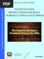 Step-By-Step Guide Writing & Testing Real-world Crowdsale Contracts on Ethereum