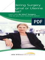 Considering Surgery For Vaginal or Uterine Prolapse?: The Condition(s)