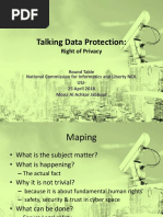 Talking Data Protection