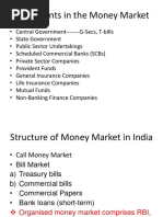 Money Market's Instruments