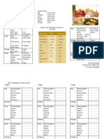 Leaflet Contoh Menu Sehari