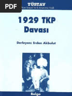 1929 TKP Davası Tüstav Yayınları