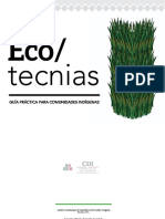 Ecotecnias Comunidades - Indigenas 2016 PDF