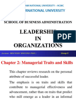 Chapter 2 Managrial Traits and Skills